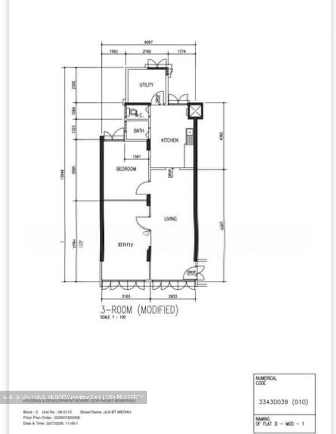Blk 2 Brickworks Estate (Bukit Merah), HDB 3 Rooms #597087101